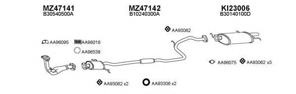VENEPORTE 470095 Exhaust System